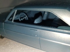 Vintage 1965 FORD GALAXIE 500 XL 2 door hardtop 1/25 dealer promo car blue ’65