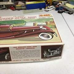 JOHAN JO-HAN 1935 Mercedes Benz 500K 1/25 Model Kit Open Box GC #1135