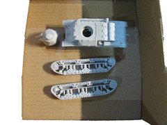 LOT RETRO TRACKS LORRAINE 28-1 & 3D PRINTED RENAULT D2 1/72 RESIN
