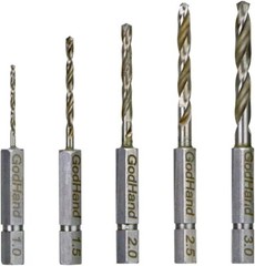 God Hand Quick drill bit 5-pack Tools GH-DBQ-5B from Japan