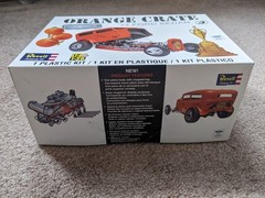 Reissue 2012 Revell Orange Crate ’32 Ford Custom Show Car Hot Rod *Started*