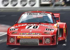 BEEMAX 1/24 Porsche 935 Turbo 1979 Le Mans 24h Winner Model Kit BX24036 Platz