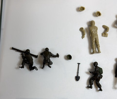 Vintage Tamiya Pkw.K1 Type 82 Kubelwagen 1/35 Model Kit 1971 Parts Lot
