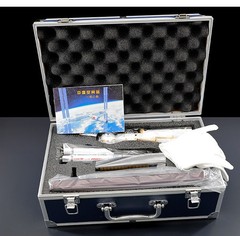 NEW 1:100 Space Station Core Module Rocket Combination Model Aerospace Ornament