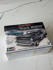 2009 Revell 57 Chevy Black Widow Special Ed 1/25 Scale Factory Sealed 85-4240