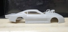 1/24 scale resin 3d printed 2020 Camaro Blown Pro Mod drag body model slot car