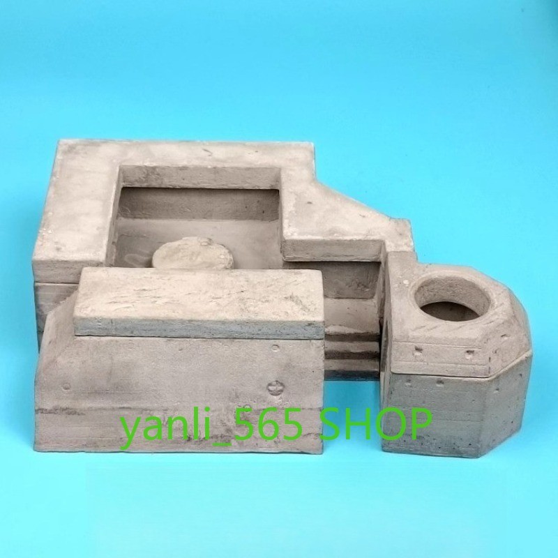 1/35 Atlantic Wall Trench FlaK Bunkers WWII Military Scene Props Model Diorama