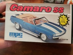 MPC ERTL ’69 Camaro SS 2 In 1 New Open Box Sealed Bags 1/25 Scale Model