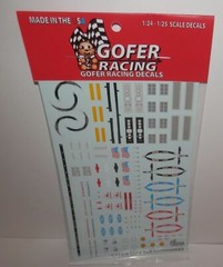 Gofer Racing 1:24/25 Race Car Accessories #11039 NIP