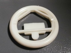 🌟 Model T Spare Wheel & Tire 1:25 or 1:24 Scale 1000s Model Car Parts 4 Sale.