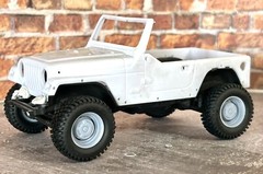 1/24 Scale: 18-Inch “80’s Ford F-250” Wheels W/ Mud Tires; Jeep, Resin 1/25