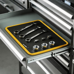 Magnetic Tool Mat 2-Pack, Non-Slip Magnetic Tool Organizer & Telescoping, Heavy-