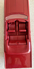 1966 Red Super Sport Chevrolet Convertible Promo Car No Box