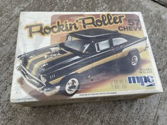 Vintage MPC Rockin Roller ’57 Chevy Model Car Kit Factory Sealed NL