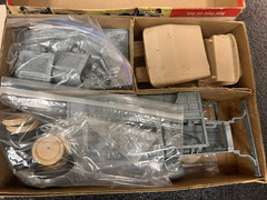 Vintage Hubley Metal Model Kit – Model A Station Wagon No. 4858 NEW OPEN BOX