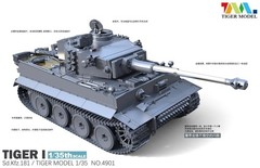 Tiger 4901 1/35 Sd.Kfz.181 TIGER I 1942-1945 EARLY WW2 GERMAN HEAVY TANK