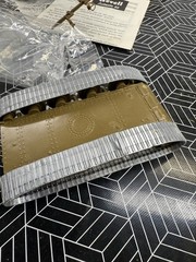 PARTIALLY ASSEMBLED Vintage Revell “S” M-56 Self Propelled Gun Tank