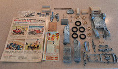 Vintage Hubley Metal Model Car Kit – Model A Ford Roadster
