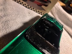 AMT 1967 Chevrolet SS 427 Convertible 1:25 Pre-Built Custom Green/Black