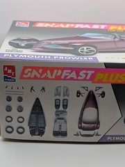 Vintage Model Kit #8284 – AMT / Ertl Plymouth Prowler SnapFast Plus Open Box