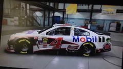 #4 Kevin Harvick Mobil 1 Chevrolet SS 2014 1/24th Scale Nascar Waterslide Decals