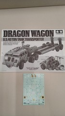 Tamiya 35230 1/35 American 40 Ton Tank Carrier Dragon Wagon