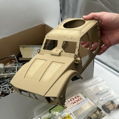 Trumpeter US M-ATV MRAP 1/16 Model Kit 00930 Used As-Is US Seller READ