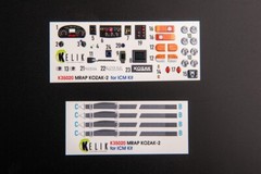 Kelik K35020 Kozak-2 Ukrainian MRAP interior/exterior 3D decals for ICM kit 1/35