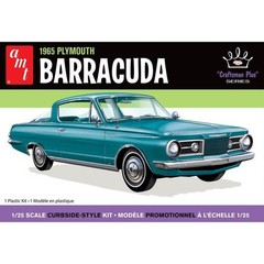 AMT Scale 1965 Plymouth Barracuda Craftsman Plus Model Kit New!