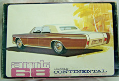 1968 Lincoln Continental AMT Model Box 6428-200 BOX ONLY