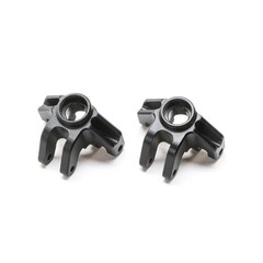 Losi Steering Spindle Set Aluminum Black Mini LMT Small, Multicoloured