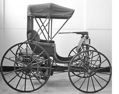Antique Concept Car Before Ford Original Model T A Vintage Built Classic Metal