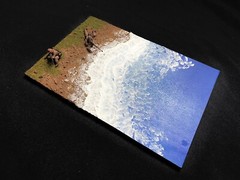 1/35 Scale Military Diorama Base Terrain Display Model Soldiers Figures Diecast