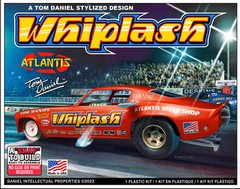 Atlantis 1/32 Snap Tom Daniel Whiplash Camaro Funny Car Plastic Model Kit M8276