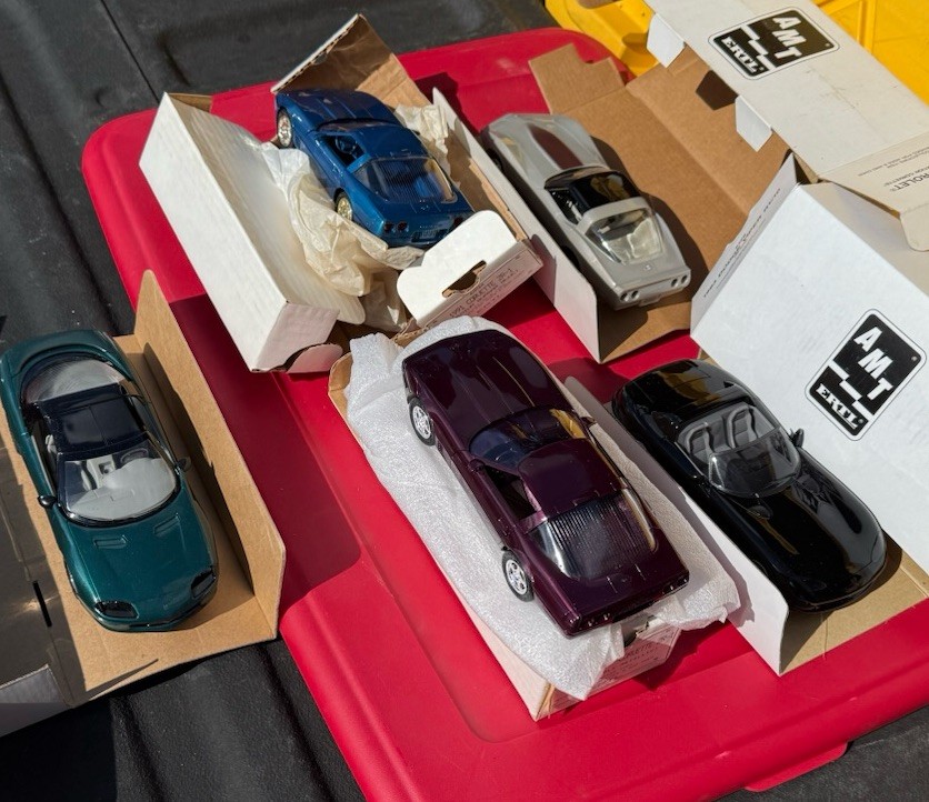 Lot Vtg AMT ERTL Chevrolet Corvette ZR-1 Camaro Dealer Promo Toy Model Car NIB