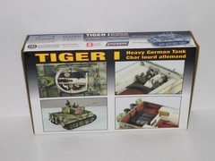Lindberg WW2 Tiger I Heavy German Tank Plastic Model Kit 1:48 Scale Sealed Parts