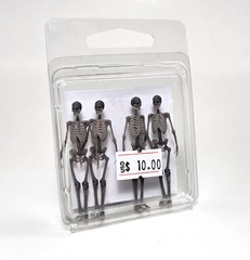 1/35 Scale Skeletons Figures Resin Parts For Armor Aircraft Models (4 Pack)