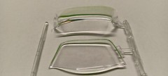 1970 Dodge Coronet Super Bee 1/25 MPC Glass Windshield Door Back Clear Plastic