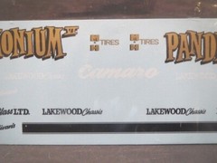 Pandemonium Camaro F/C 1/25 Decal from Fremont Racing Specialties
