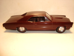 MPC 1966 Pontiac GTO 2 DRHT Dealer Promo Model Car