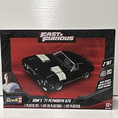 Revell Fast & Furious Dom’s ’71 Plymouth GTX 2’n1 1:24 Plastic Kit 85-4477