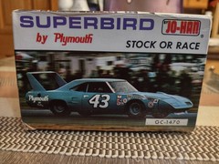 1/25 Scale Vintage Johan Superbird Plymouth Stock or Race Model GC-1470 Open…