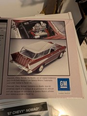 Monogram 1/24 Scale 57 Chevy Nomad Model Kit
