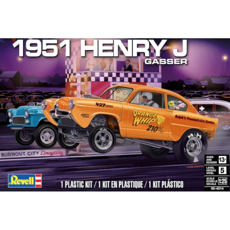 1951 Henry J Gasser Revell #85-4514 new model kit in the box shipping same day