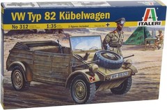 Italeri #312VW Type 82 Kubelwagen NIB Free Shipping