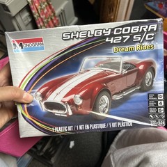 open box Monogram Shelby Cobra 427 s/c Dream rides 1/24 red shell