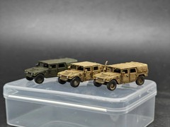1/144 U.S. Army Humvee Armored Vehicle Painted Finished Model 3D Printed