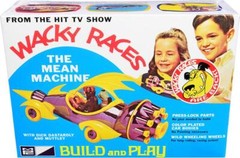 The Mean Machine w/ Dick Dastardly and Muttley Figurines Wacky Races TV 1/25 MPC