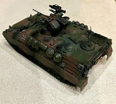🏁 Built Model Tank Kit Tamiya MM162 Marder 1A2 SchutzenPanzer 1/35 🏁