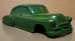 1950 Chevrolet 4-door FASTBACK Sedanette RESIN model car body (Guy Cantwell?)